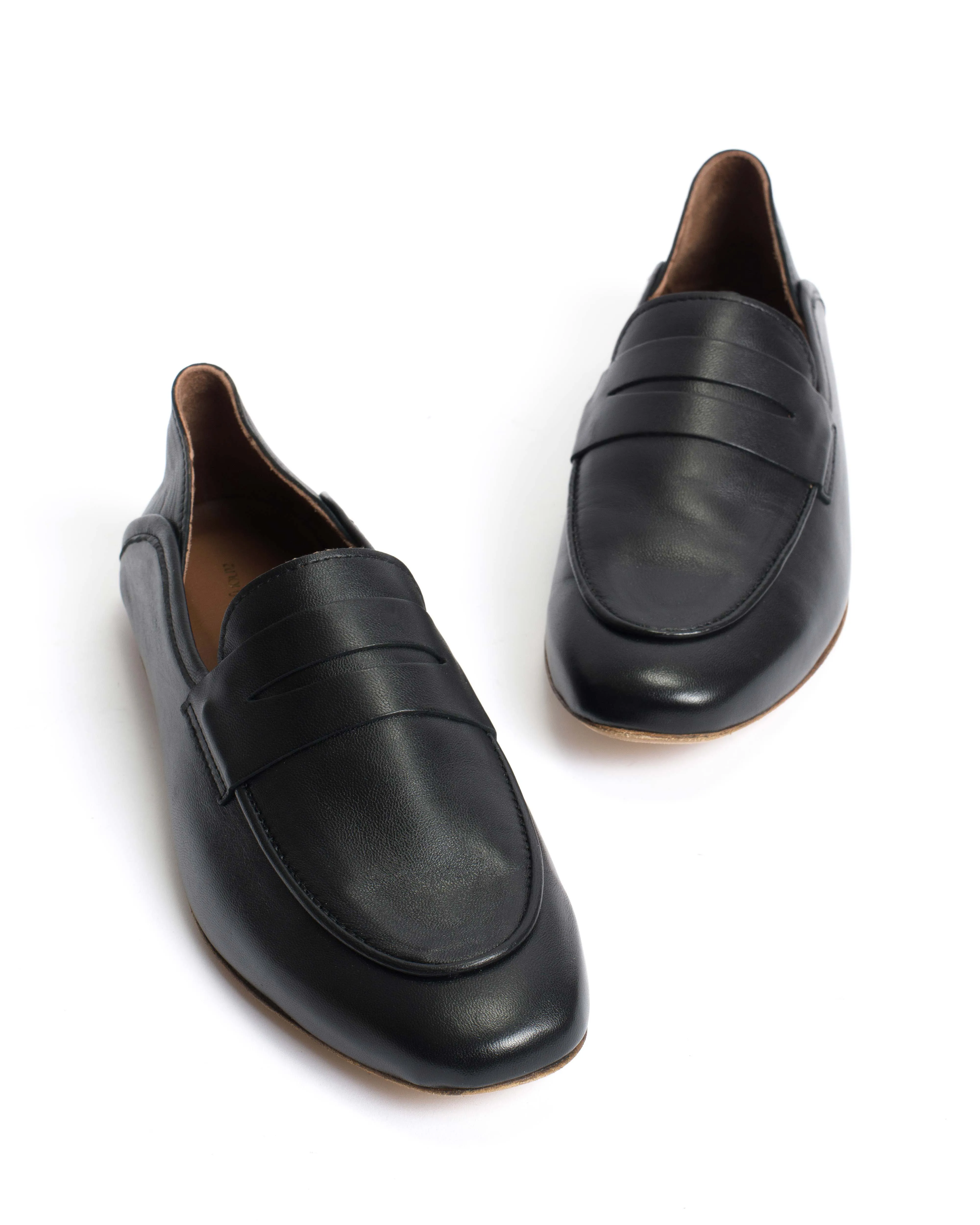 Lindsay Shiny lamb Black