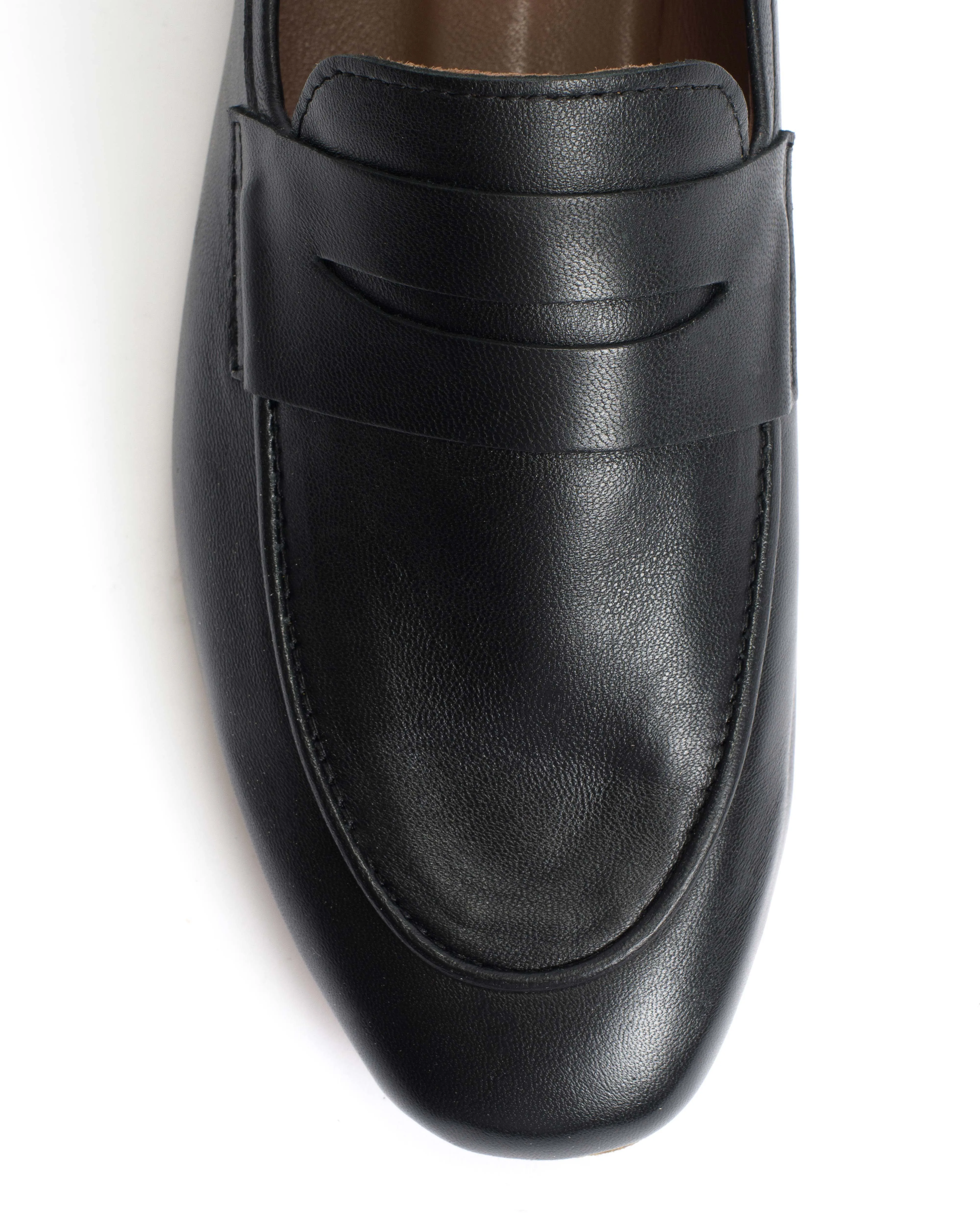 Lindsay Shiny lamb Black