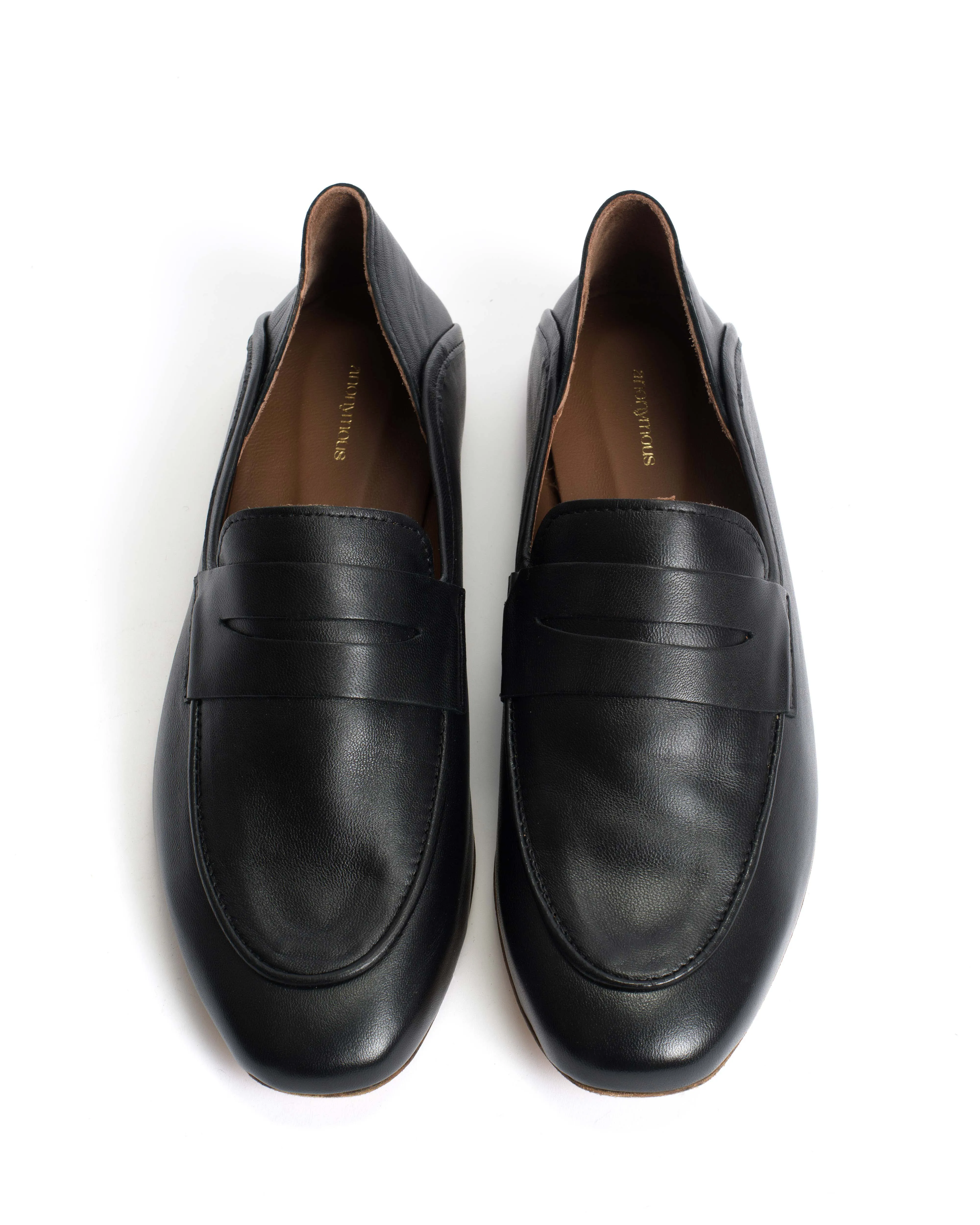 Lindsay Shiny lamb Black