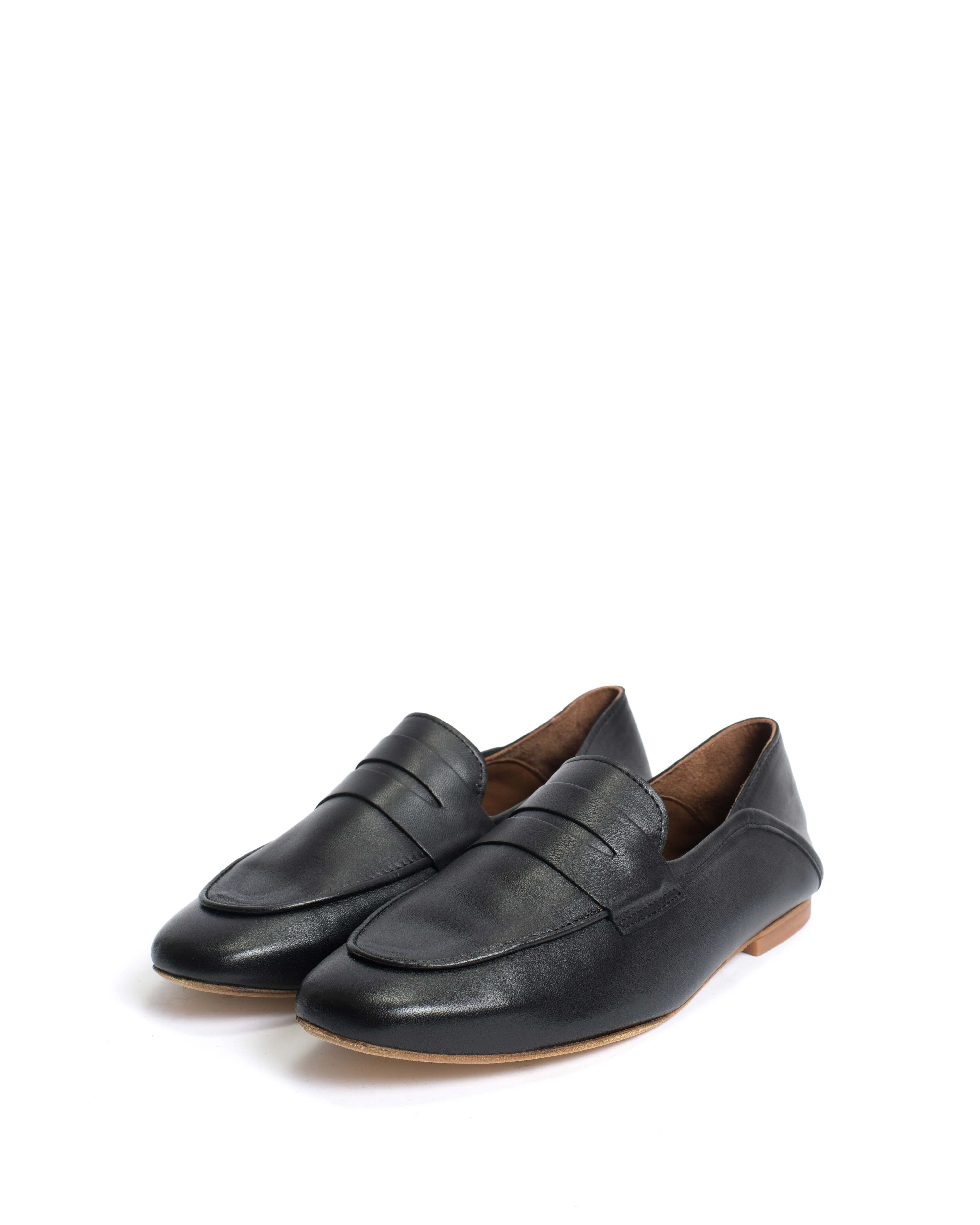 Lindsay Shiny lamb Black