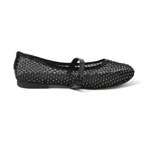 LURE MARY JANE BALLET BLACK