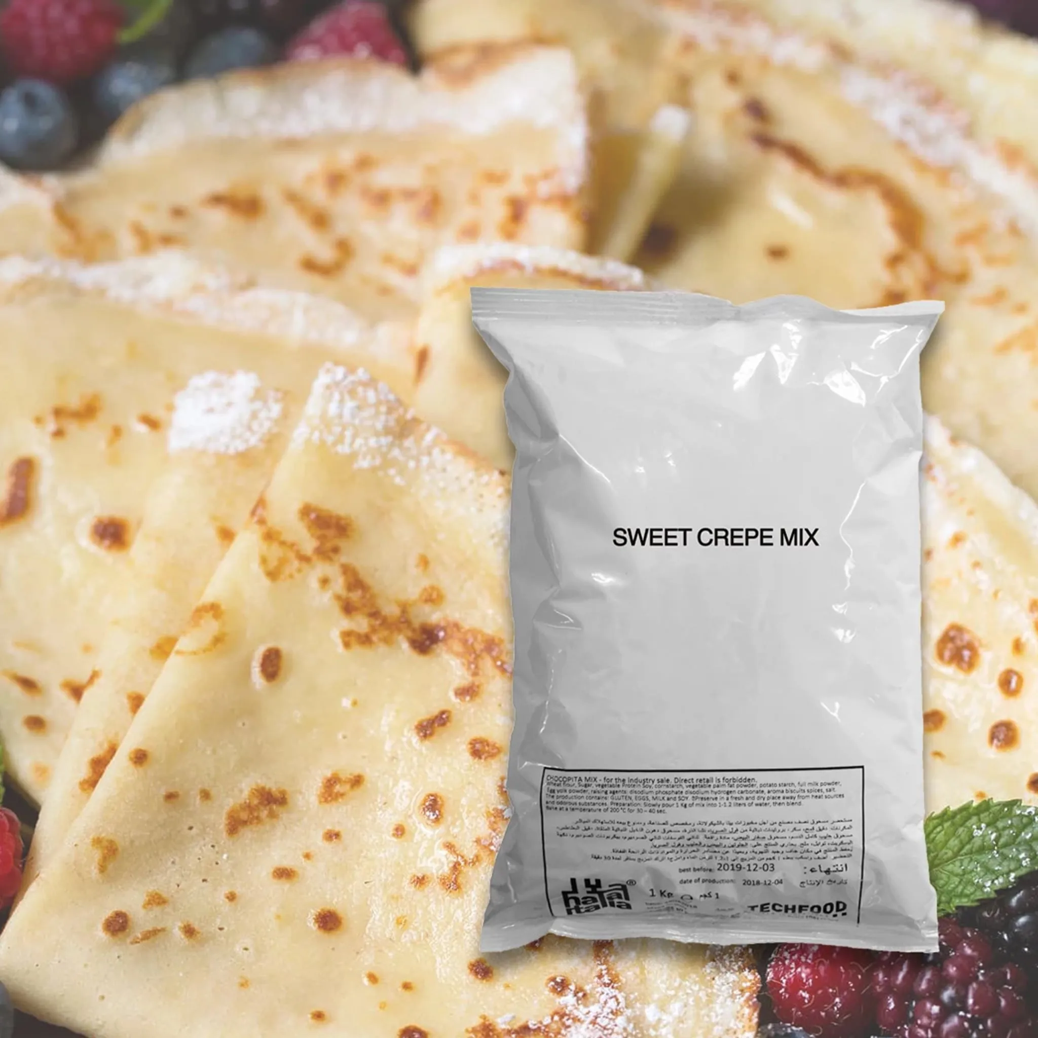 Luxury Sweet Crepe Mix