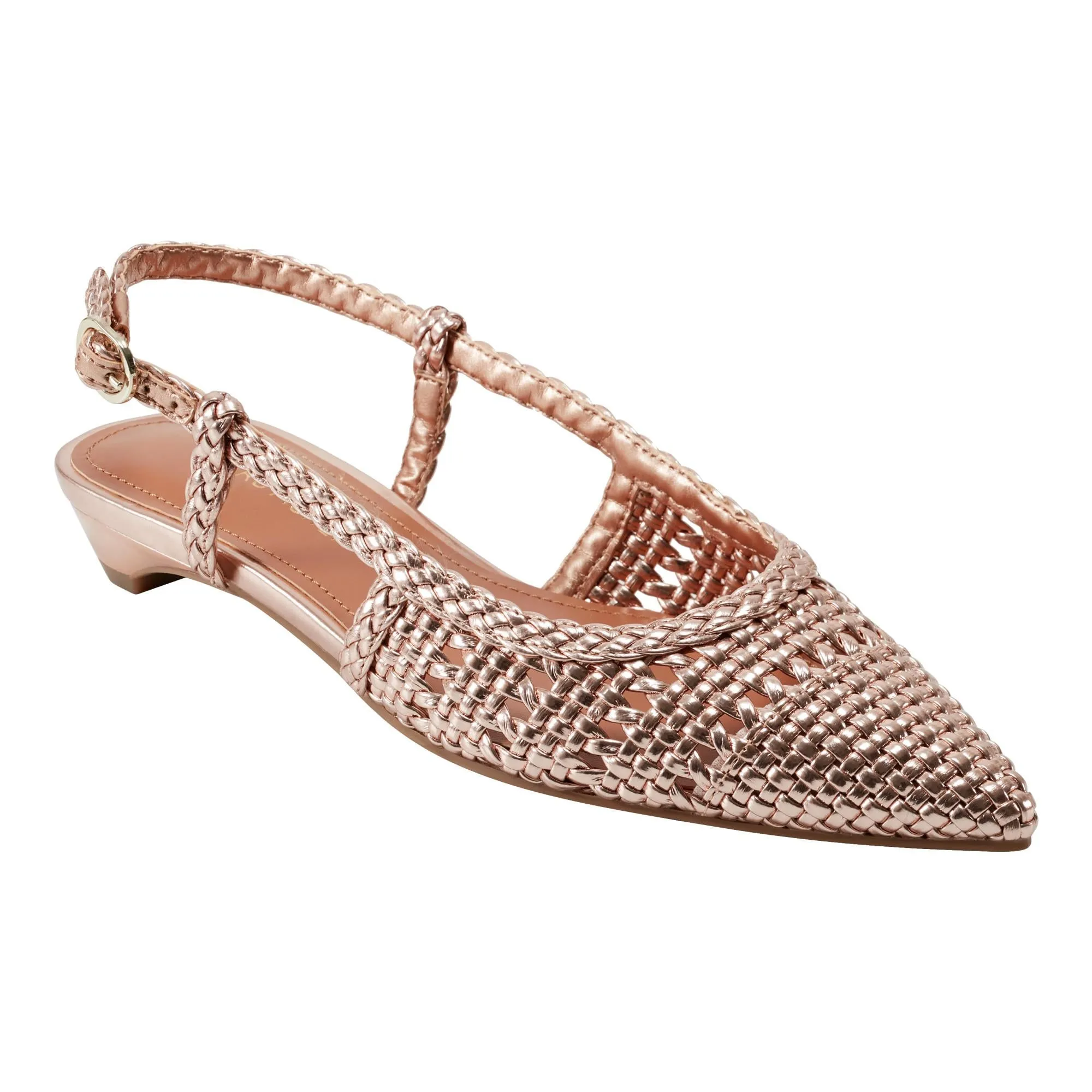 Marc Fisher Women's Kelysa Topazio90952/Ft Woven Metallic M