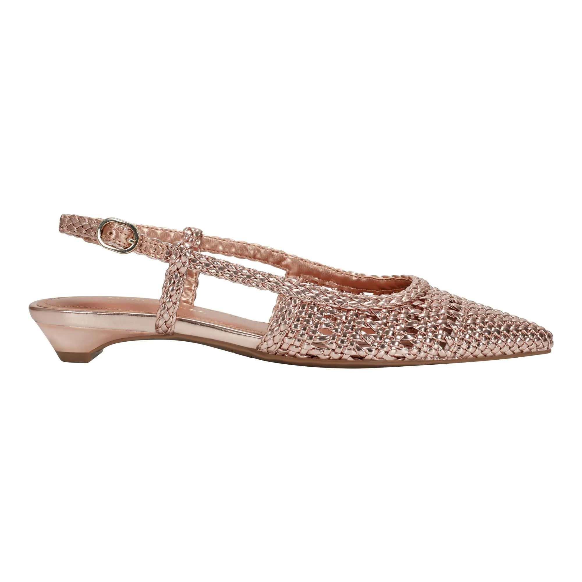 Marc Fisher Women's Kelysa Topazio90952/Ft Woven Metallic M