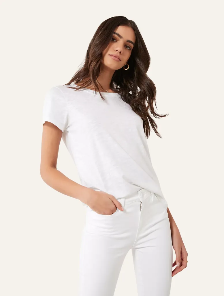 Margot Ankle - Crisp White