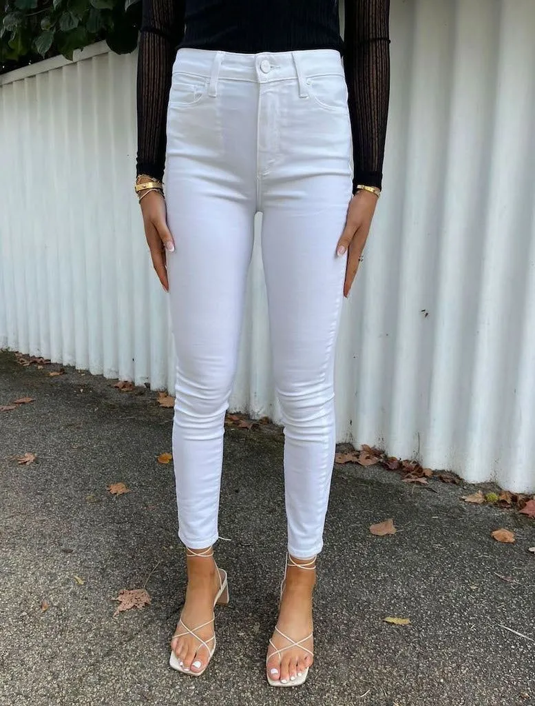 Margot Ankle - Crisp White
