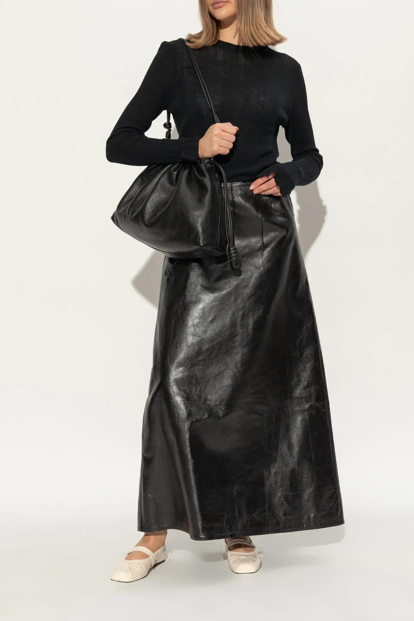 Marni Leather ballet flats