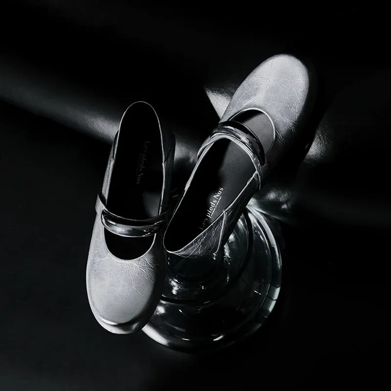 Mary Jane Slip-On Shoes