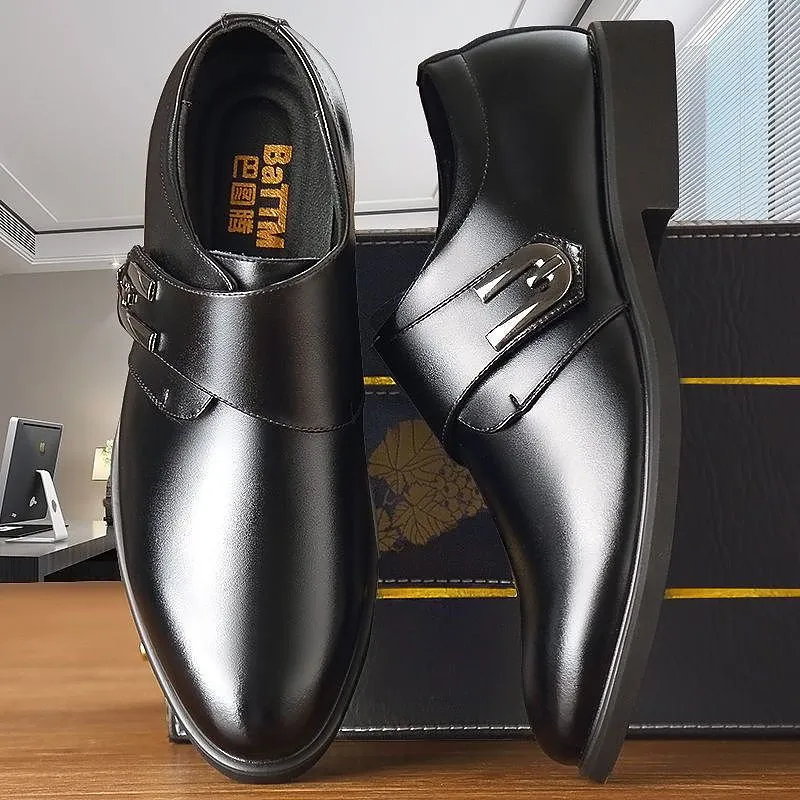 Men Dress Shoes Business Formal Leather Shoes