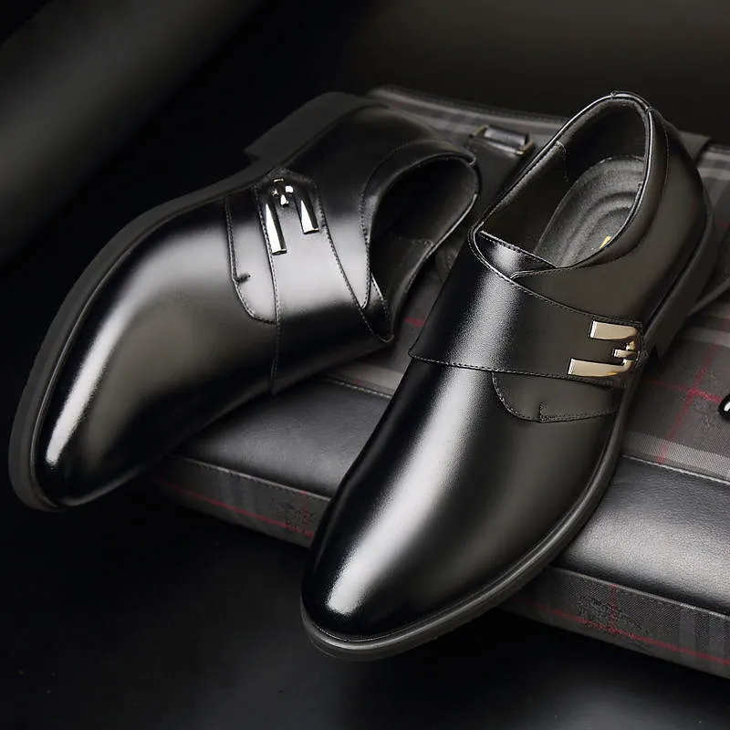 Men Dress Shoes Business Formal Leather Shoes