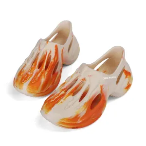 Mens EVA Slides Sandals with Custom Name Logo Clogs