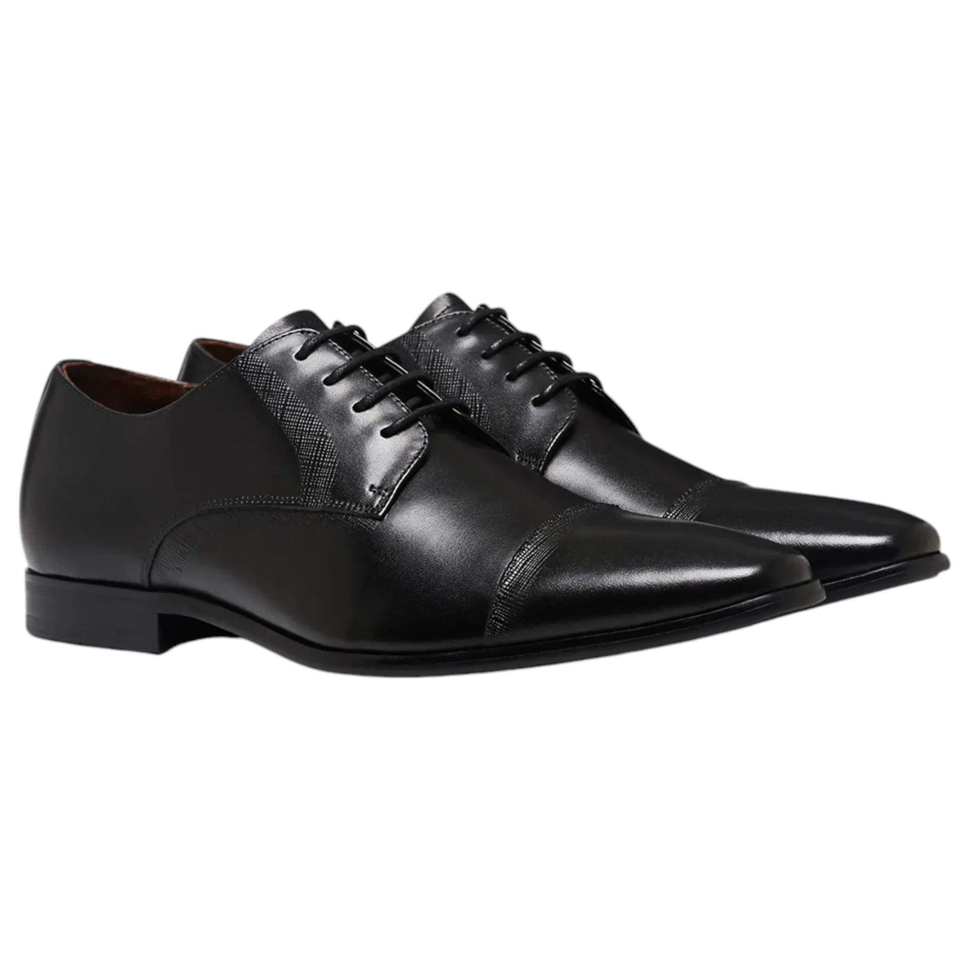 Mens Julius Marlow Jaded Work Leather Black Lace Up Dress Shoes