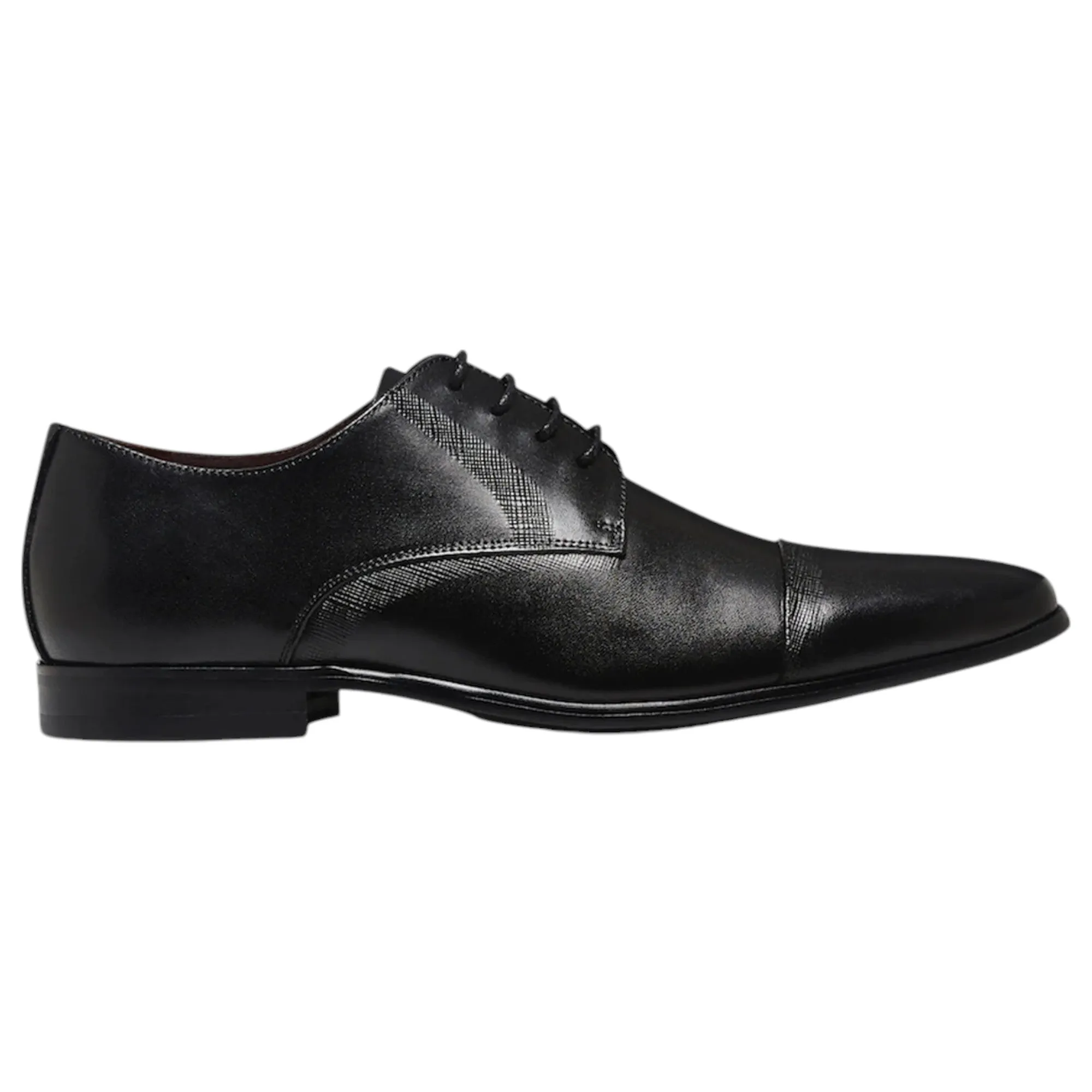 Mens Julius Marlow Jaded Work Leather Black Lace Up Dress Shoes