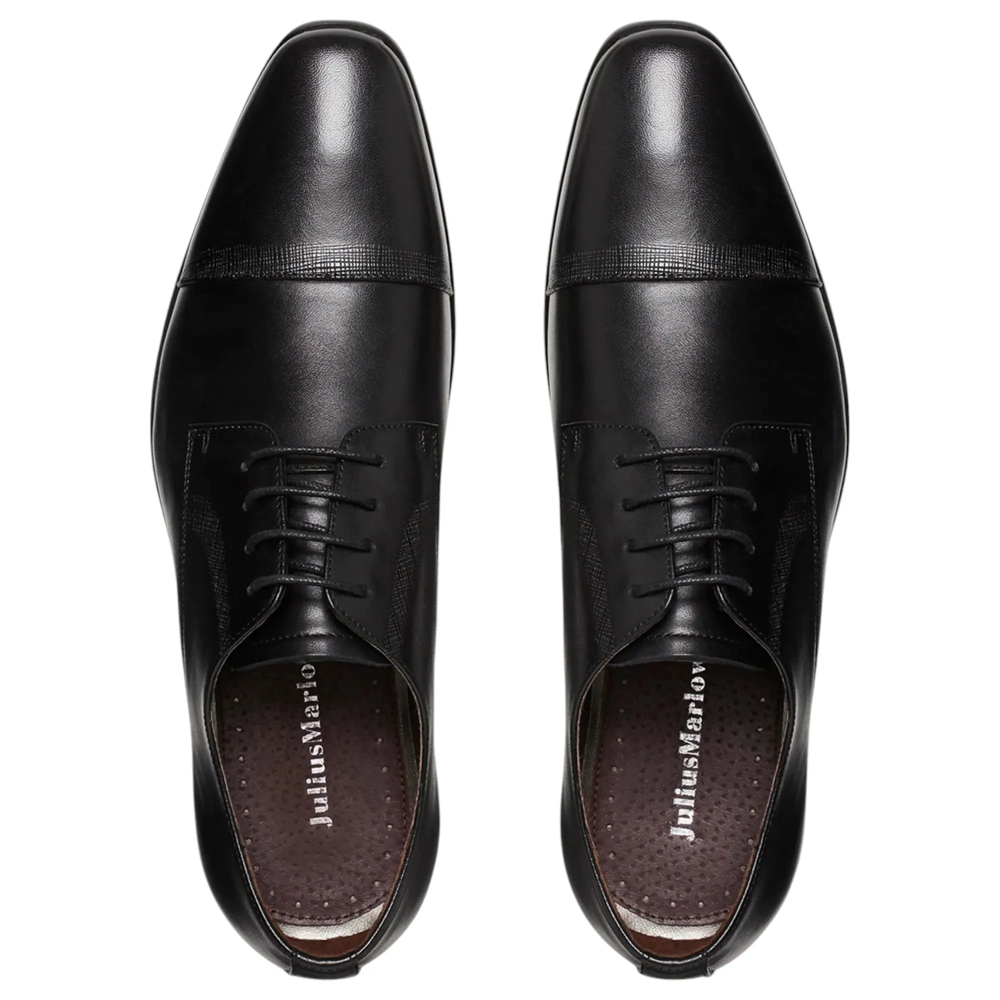 Mens Julius Marlow Jaded Work Leather Black Lace Up Dress Shoes