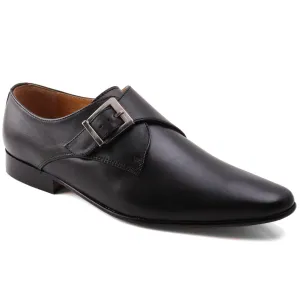 Mens Leather ‘Noamin’ Dress Buckled Shoes