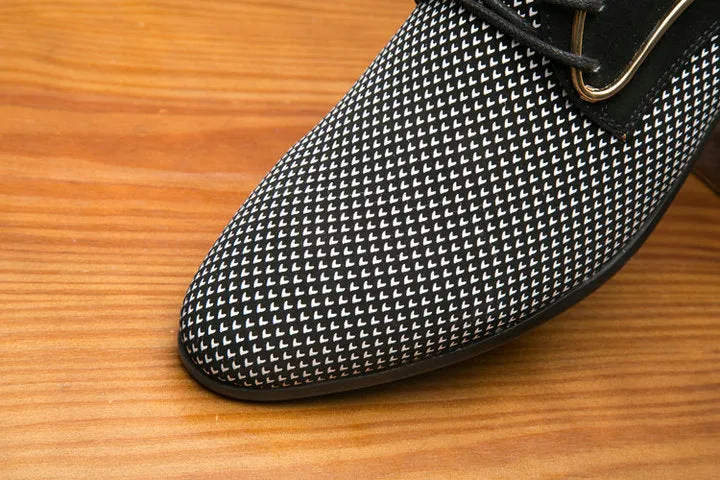 Mens Pointed toe Oxfords business fashion shoes