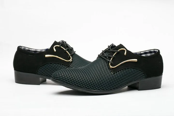 Mens Pointed toe Oxfords business fashion shoes
