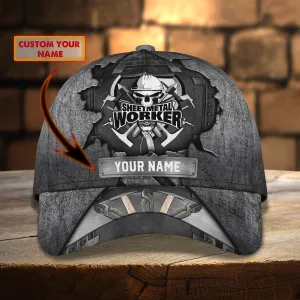 Metal worker - Personalized Name Cap - Ntt68