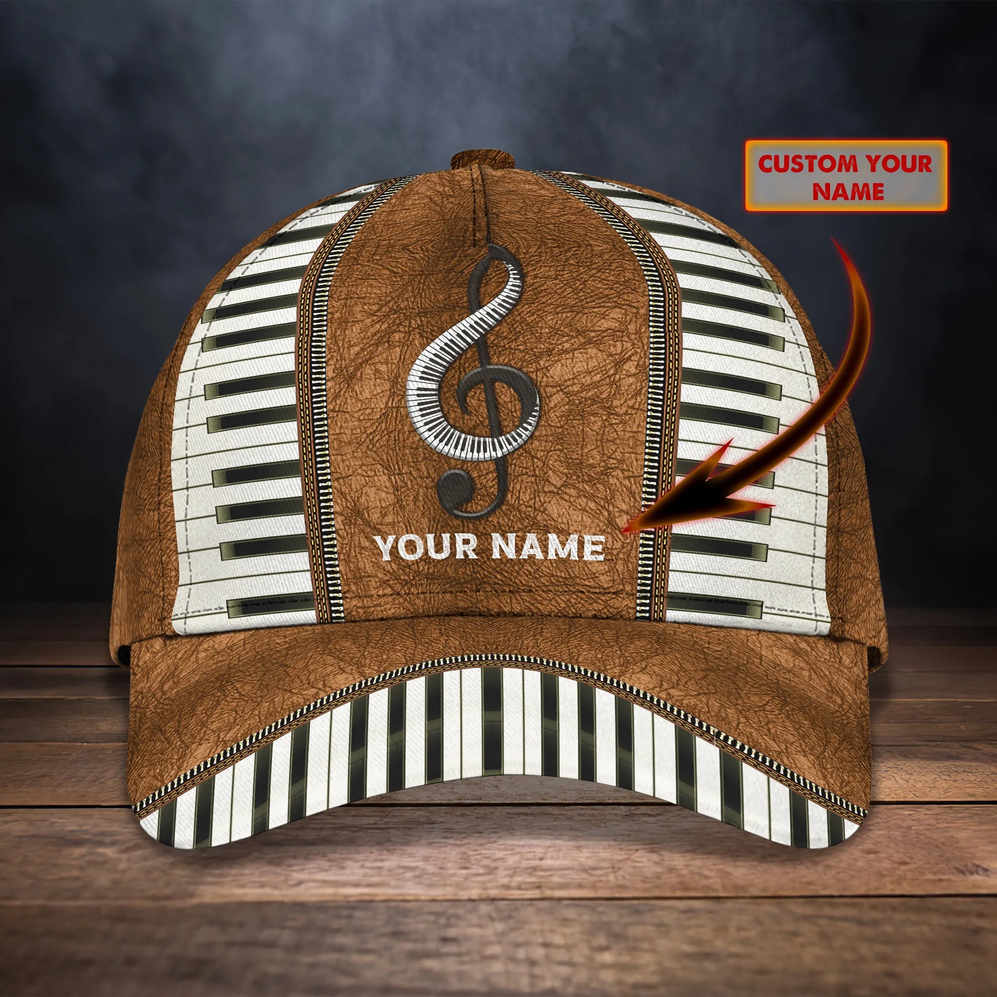 Music - Personalized Name Cap - Co98
