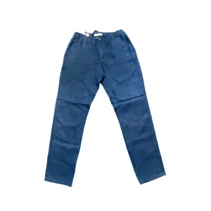 Navy Blue Linen Pants
