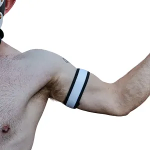 Neoprene Armbands - White