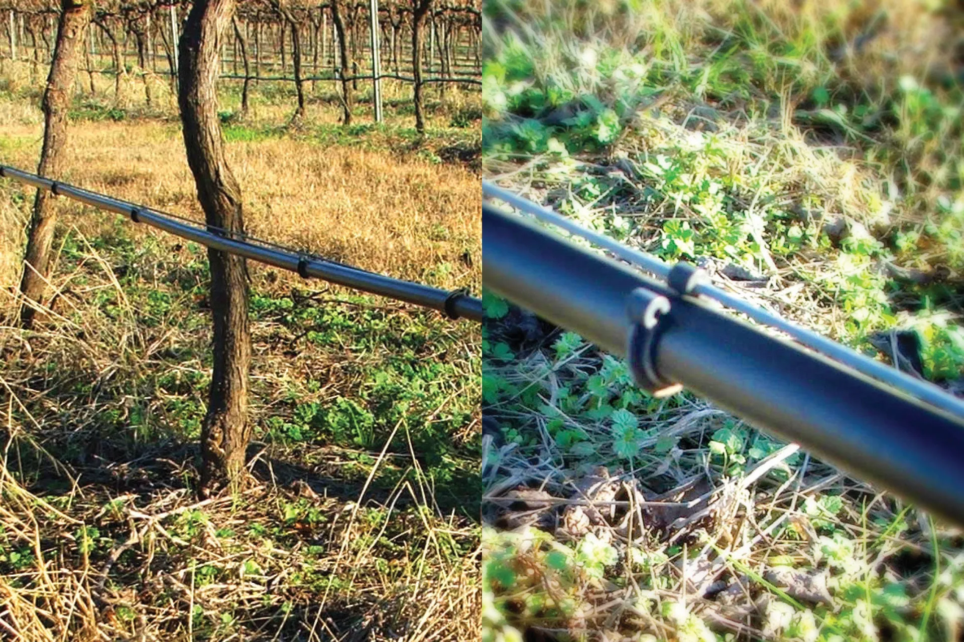 Netafim Uniram Vineline AS16010 16mm Pressure Compensating Agriculture Dripline 300m with Clips