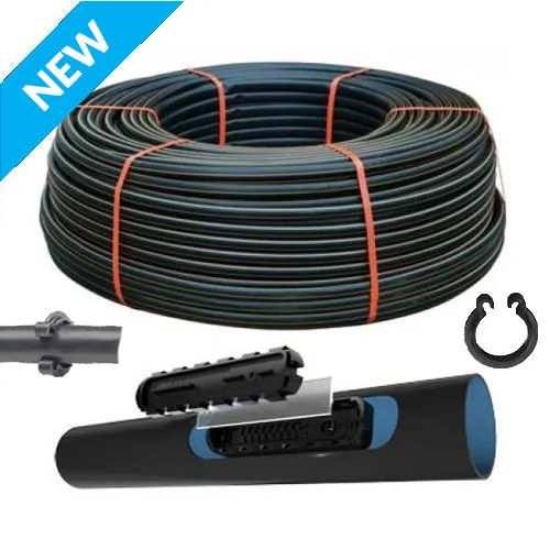 Netafim Uniram Vineline AS16010 16mm Pressure Compensating Agriculture Dripline 300m with Clips