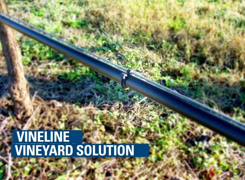 Netafim Uniram Vineline AS16010 16mm Pressure Compensating Agriculture Dripline 300m with Clips