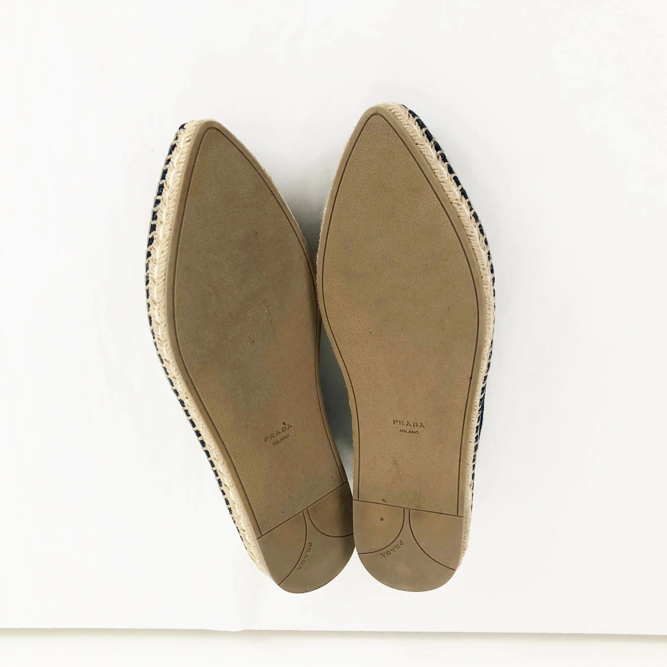 NEW Blue Suede Espadrille Size 40 It (10 Us)