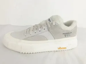 NEW Brandblack Faux Shearling Sneakers Size 8