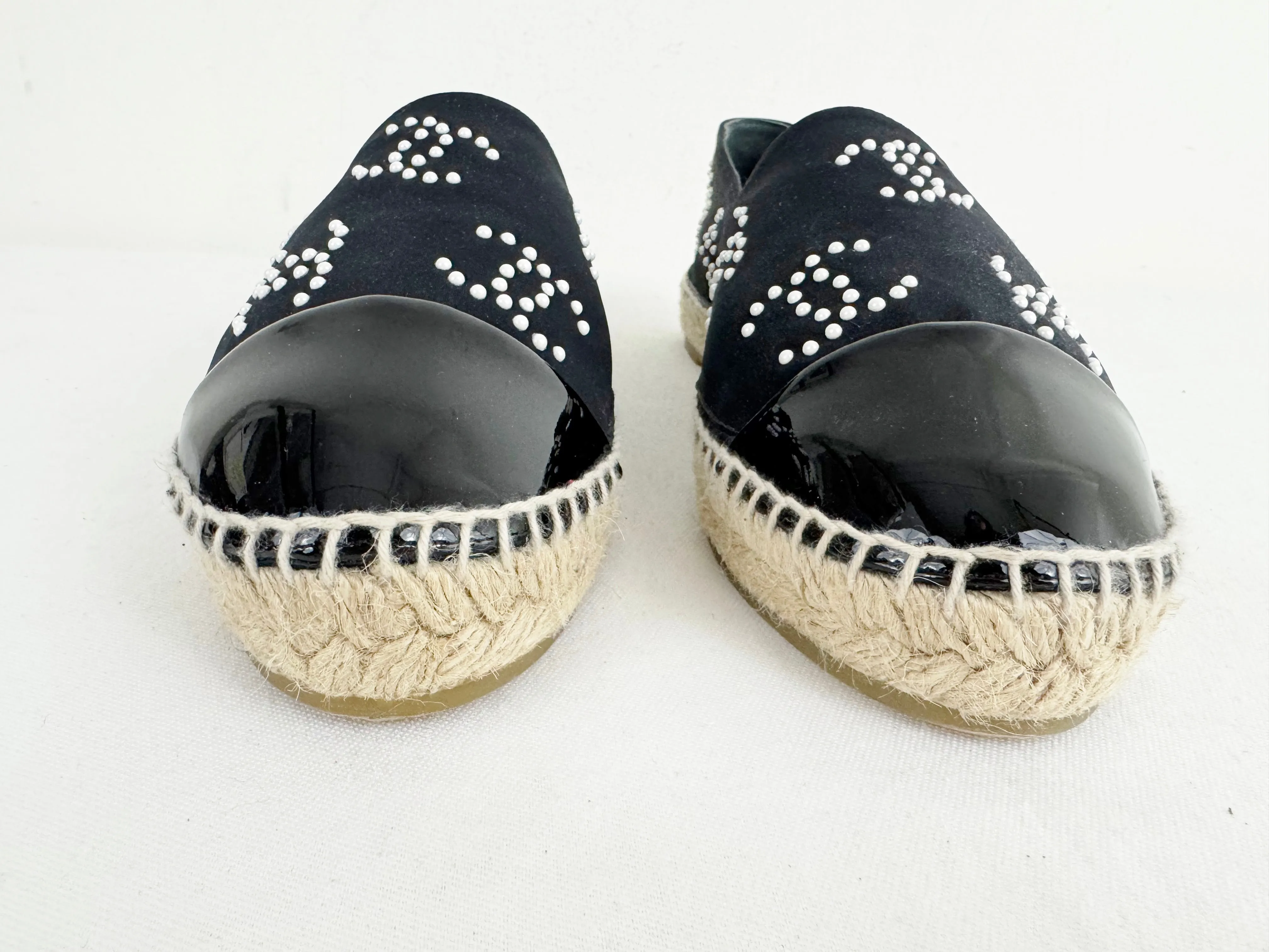 NEW Chanel Neoprene Espadrille Size 11