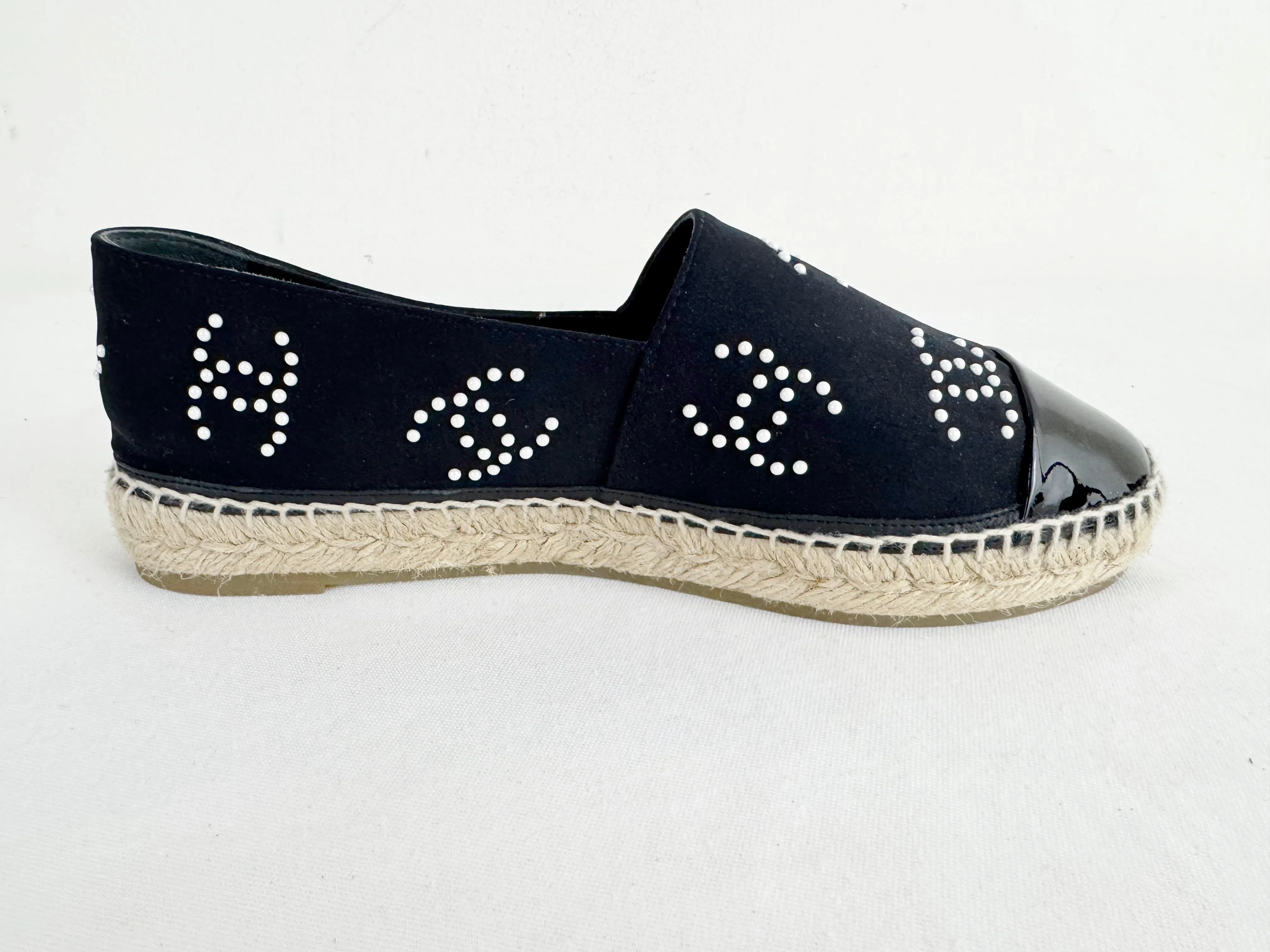 NEW Chanel Neoprene Espadrille Size 11