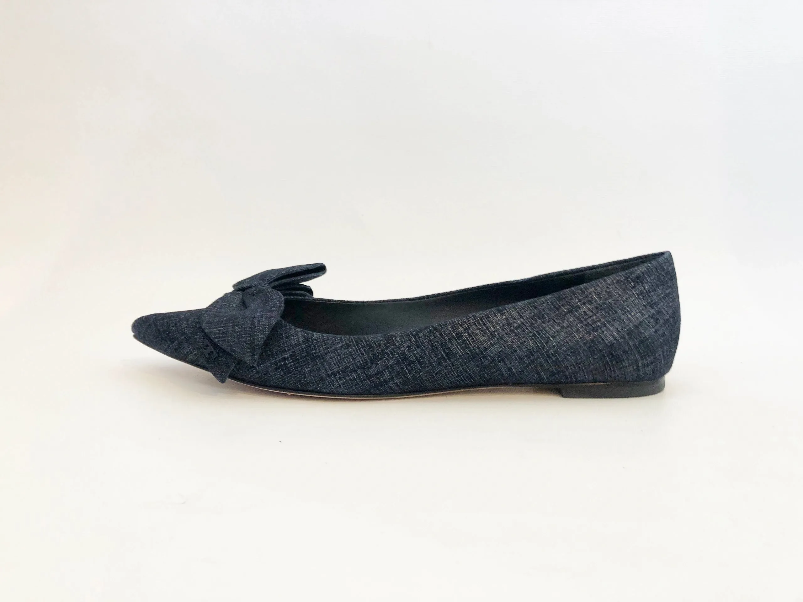 NEW Tory Burch Blue Flats Size 9