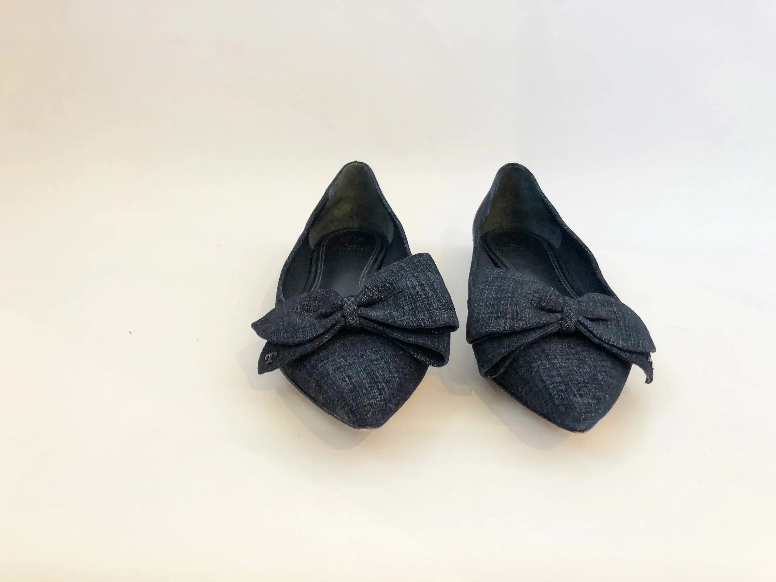 NEW Tory Burch Blue Flats Size 9