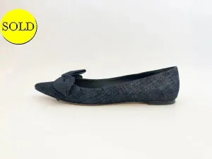 NEW Tory Burch Blue Flats Size 9
