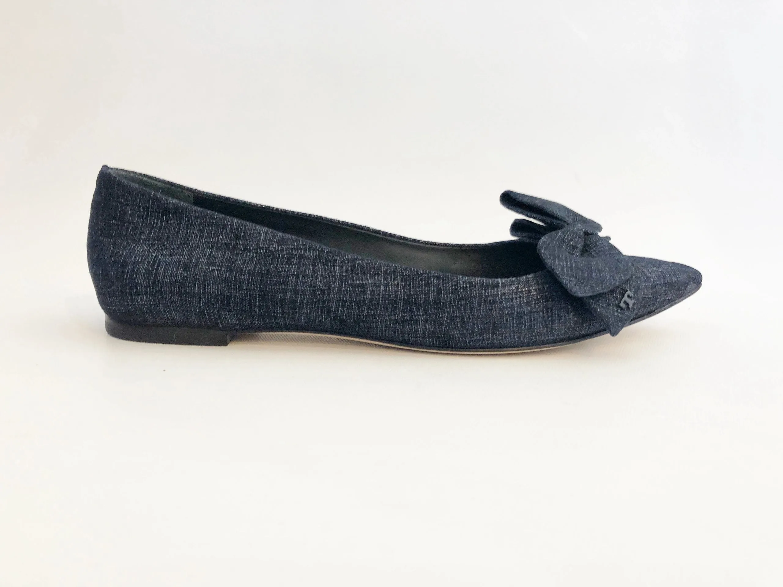 NEW Tory Burch Blue Flats Size 9