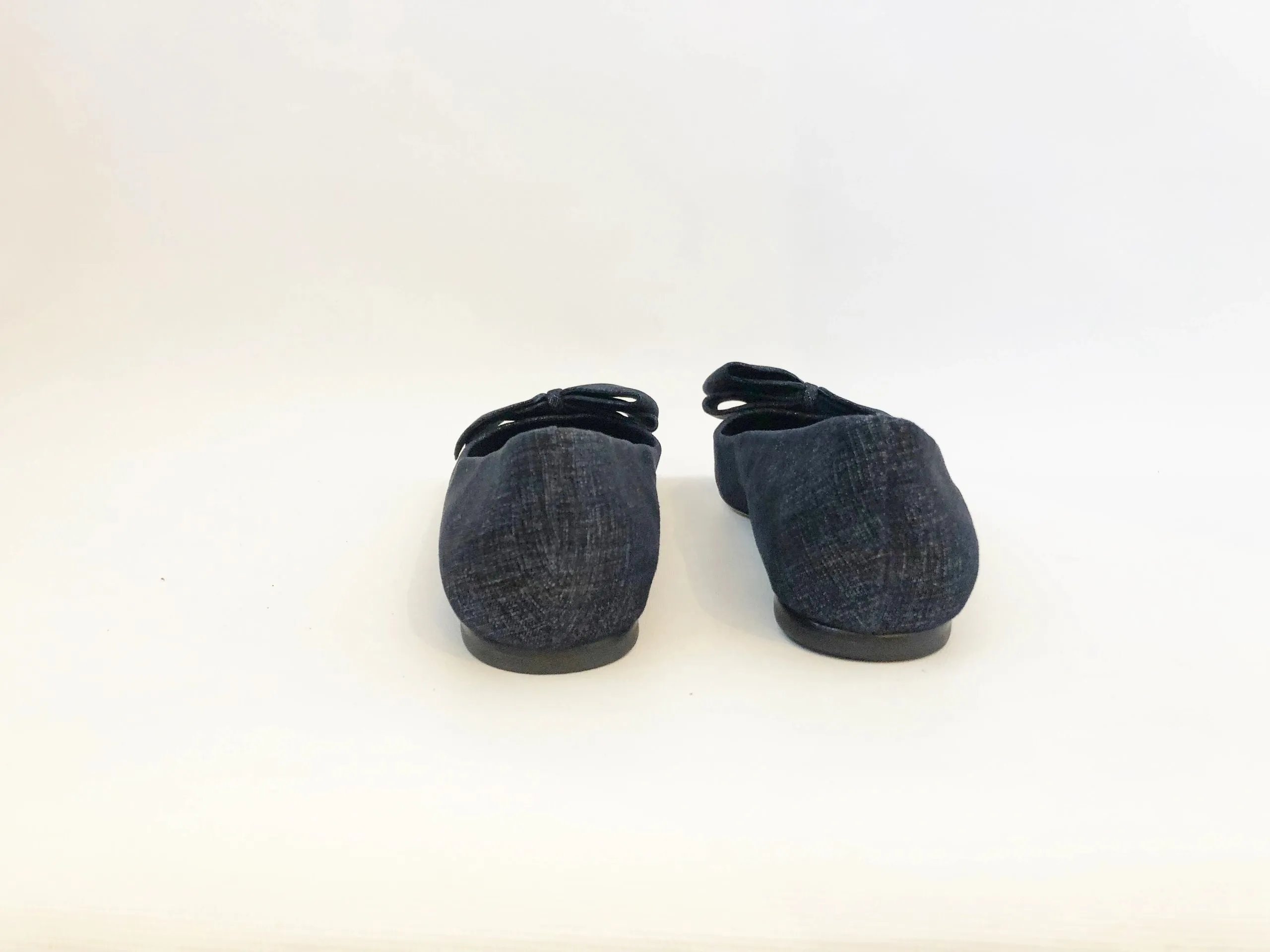 NEW Tory Burch Blue Flats Size 9