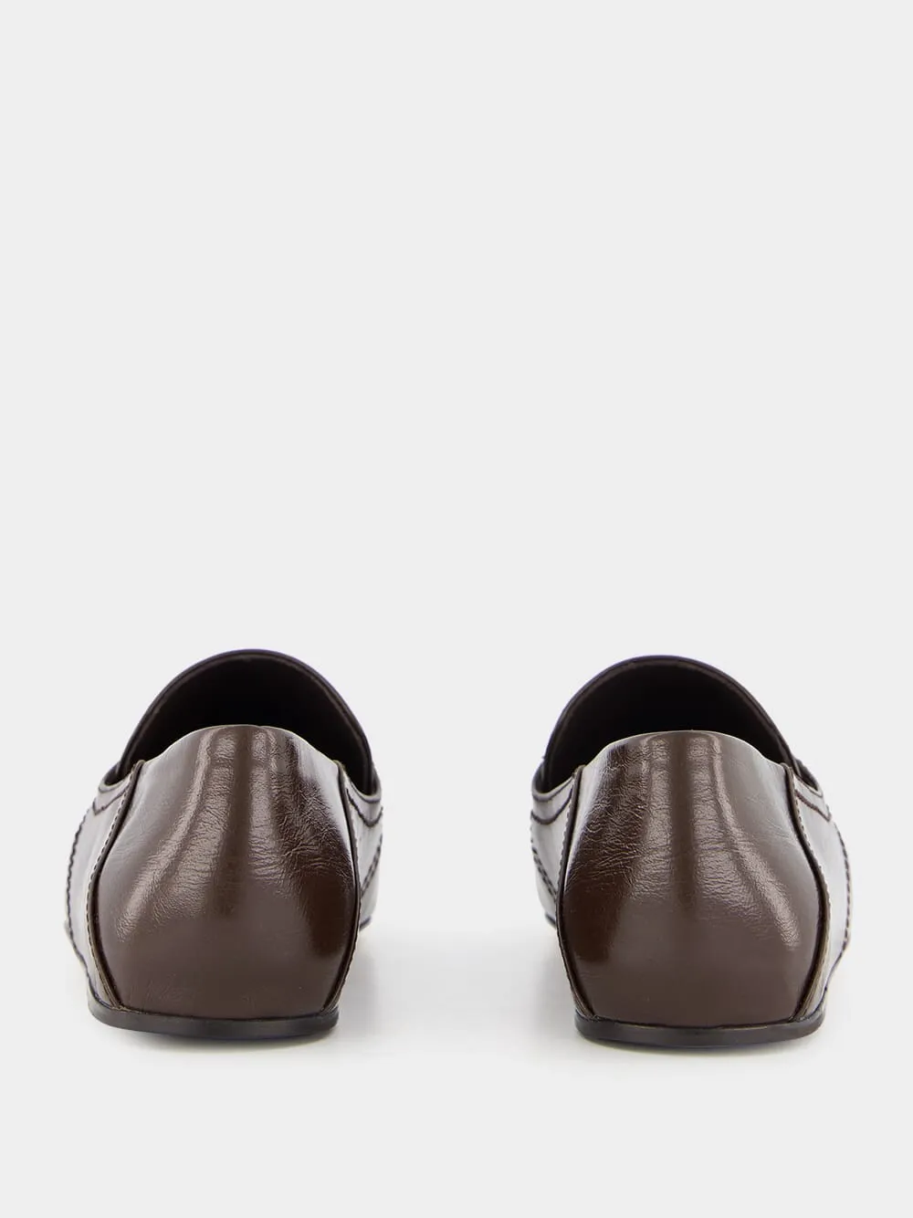 New Vara Buckle Leather Loafer
