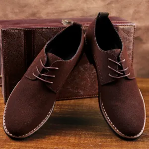 Oban | Men's Premium Suede Leather Oxford Shoes