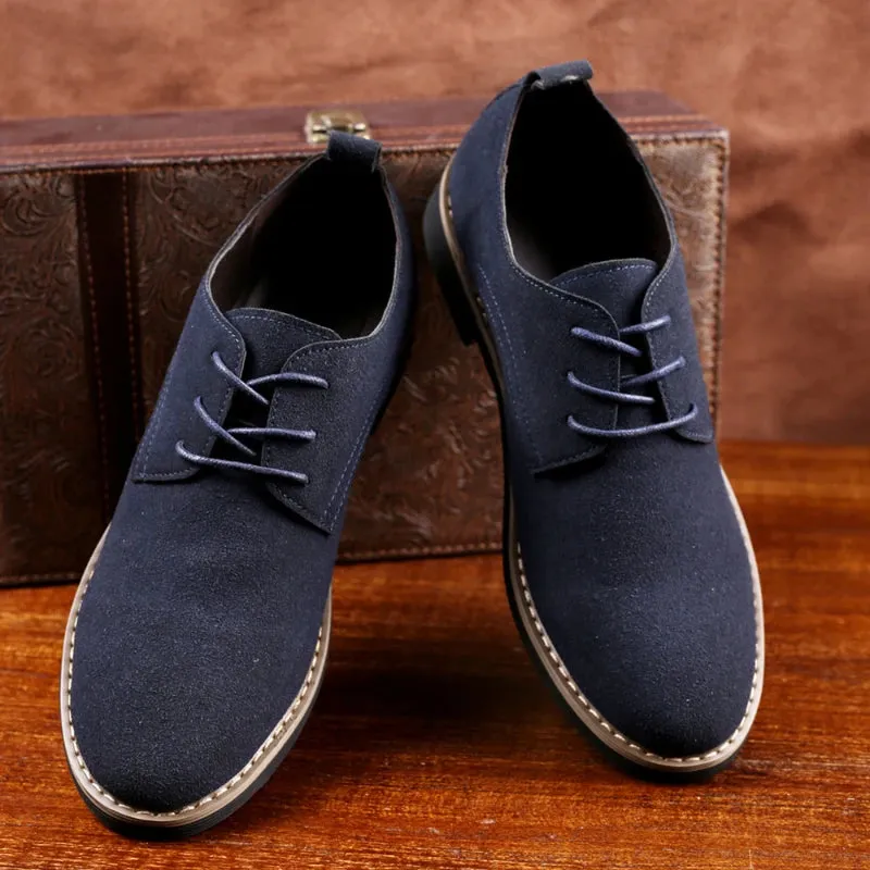 Oban | Men's Premium Suede Leather Oxford Shoes