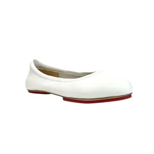 Off-White Shade Silken Glide Sahach Ballet Flats