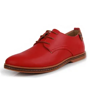 Oxford Casual shoes men Fashion Men Leather Shoes Spring Autumn Men Flat Patent Leather men shoes WGL-K03-1