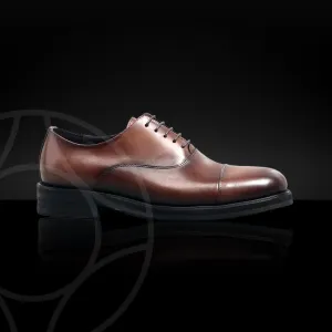 OZZY Classic Oxford, Crafted in Hand Patina Coloured Leather