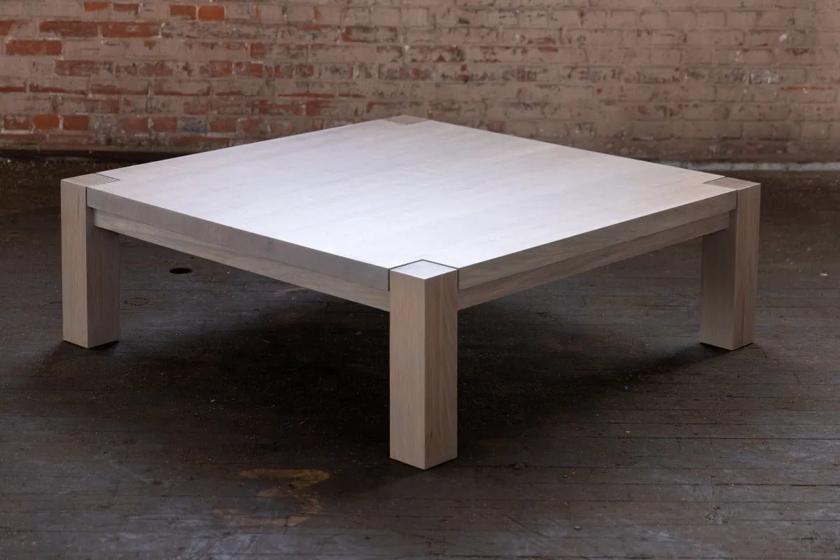 Parsons Coffee Table | Modern Wood Coffee Table