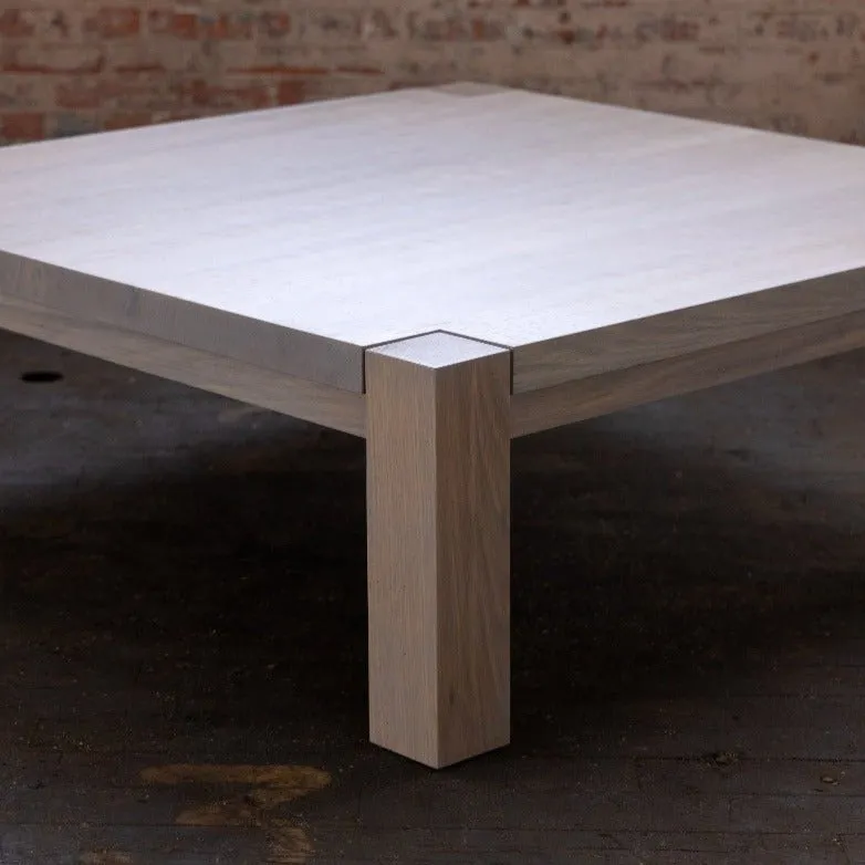 Parsons Coffee Table | Modern Wood Coffee Table