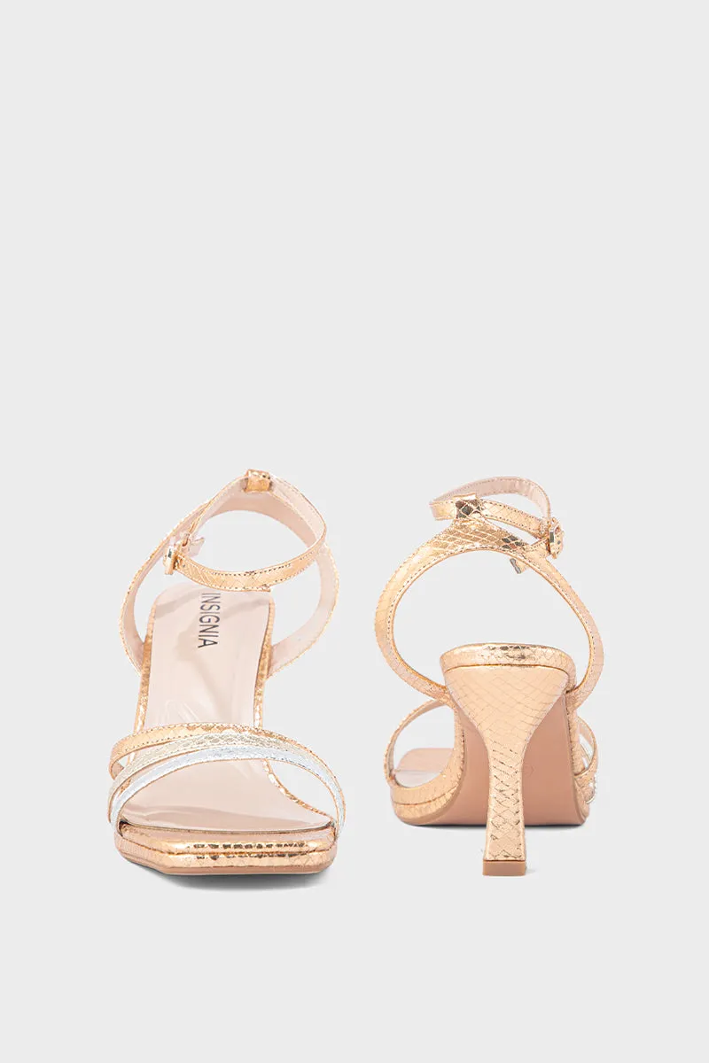 Party Wear Sandal IP2031-Champagne