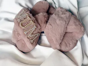 Personalised Mum Slippers, Perfect Mothers Day Gift