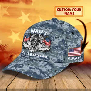 Personalized Classic Cap NAVY VETERAN - NSS