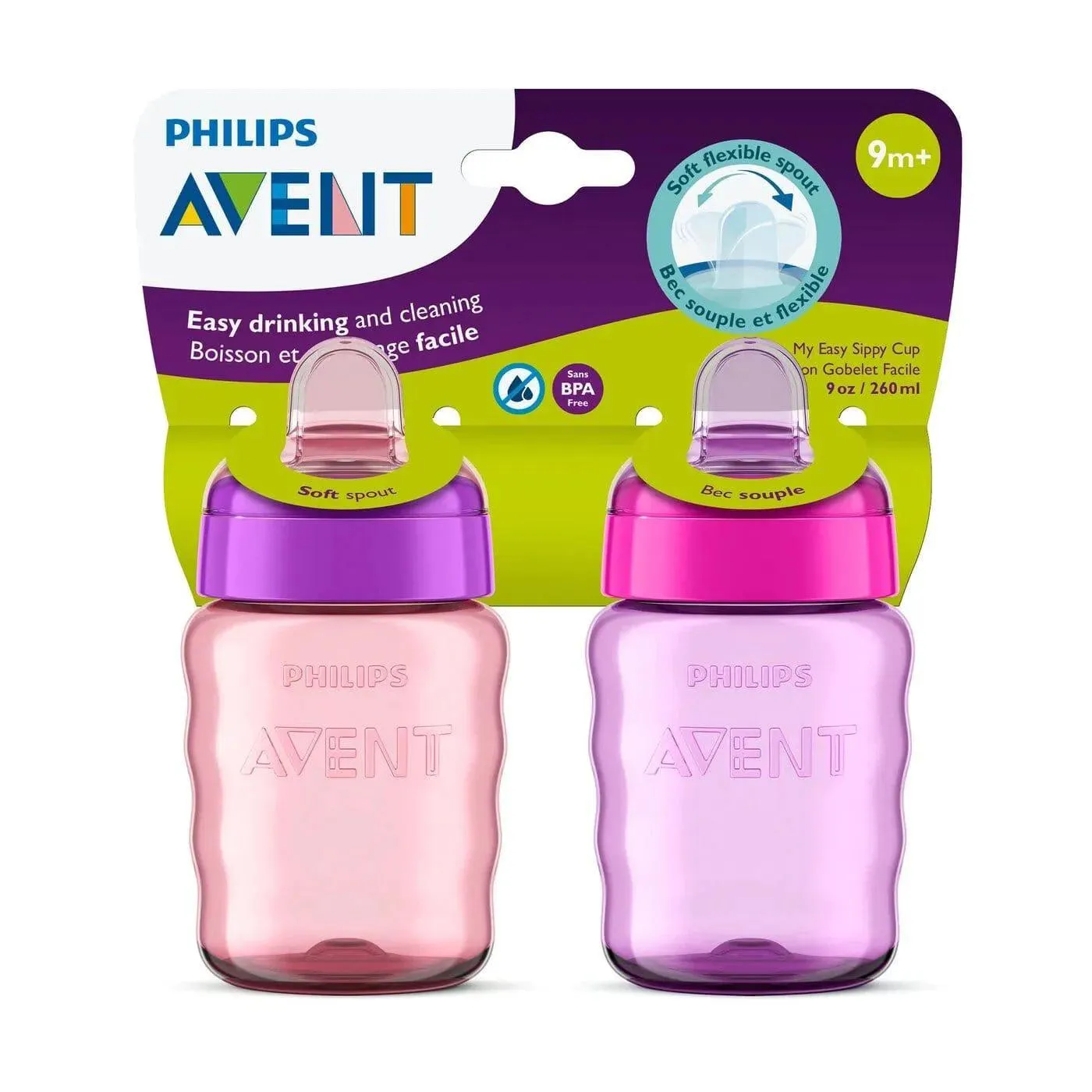Philips Avent My Easy Sippy Cup - 2 Pack