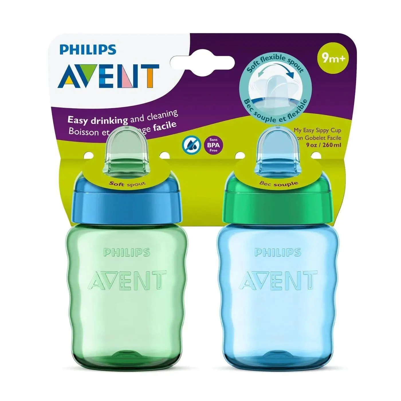 Philips Avent My Easy Sippy Cup - 2 Pack